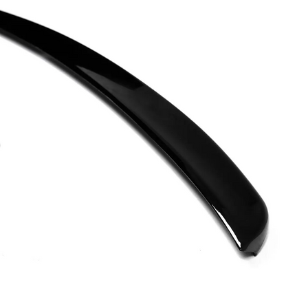 Bakluckespoiler för Audi A4 B9 sedan (16-24), blank svart