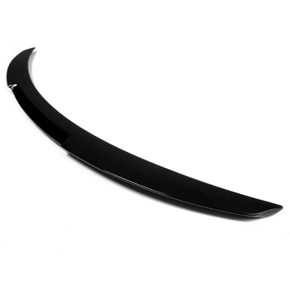 M4-stil Bakluckespoiler för BMW E82, blank svart