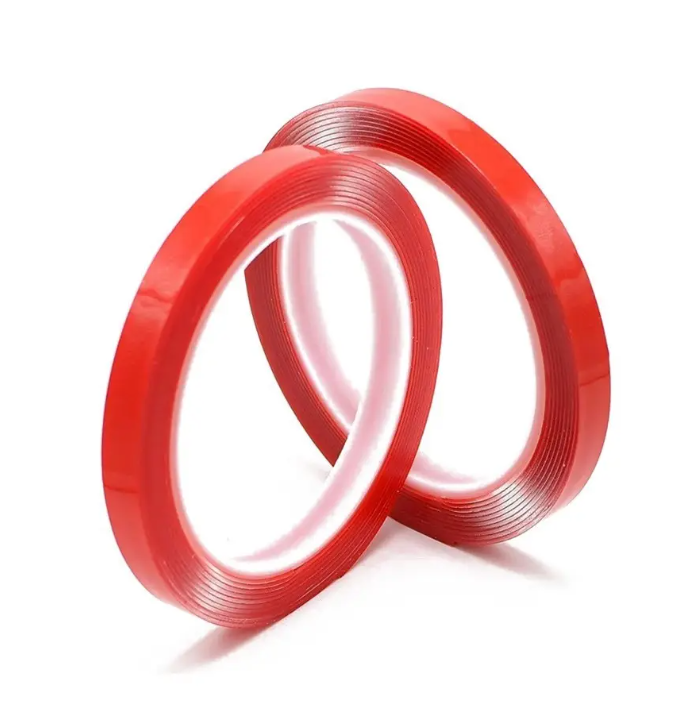 Adhesive Tape för Spoilers och body parts, klar, 2 pcs. sats, 10mm x 3m