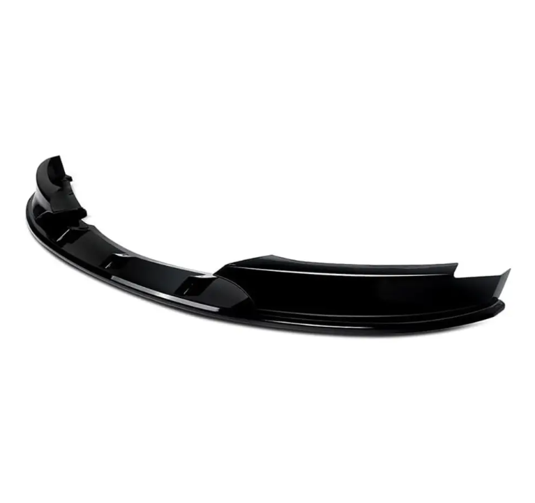 WR Frontläpp för BMW E82 / E88 med M-Sport, blank svart