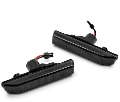 Sekventiella LED-sidoblinkers sats för BMW E36 / X5 E53, röktonad