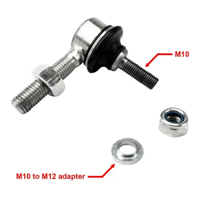 Adjustable Stabilizer drop Links sats för BMW E46 / E90 / E91 / E92 / E93 modeller
