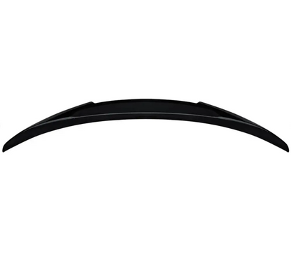 M4-stil Bakluckespoiler för BMW F33 / F83, blank svart