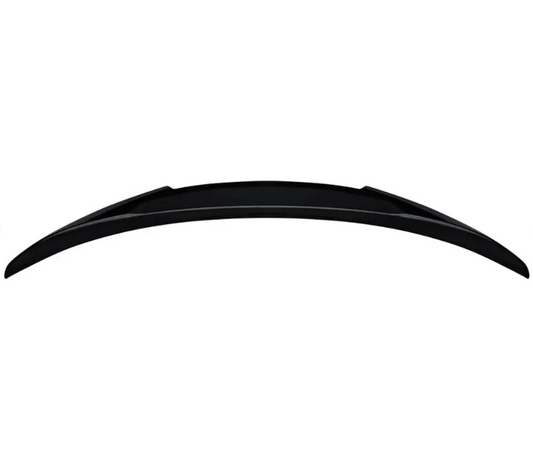 M4-stil Bakluckespoiler för BMW F33 / F83, blank svart