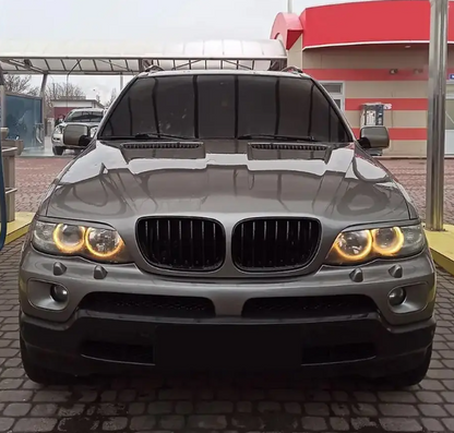 Njurar för BMW X5 E53 facelift (04-06), blank svart