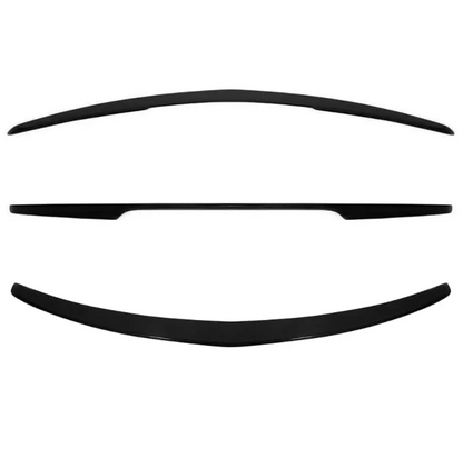 Bakluckespoiler för Mercedes C207 (A207 / W207), blank svart