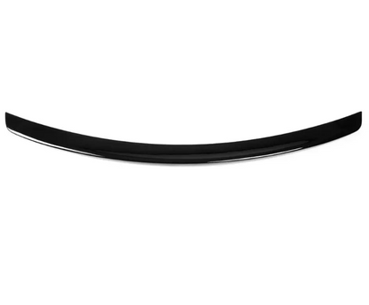 Bakluckespoiler för Mercedes C218 (10-18), blank svart