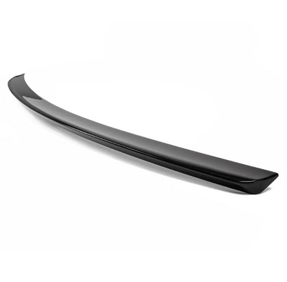 Bakluckespoiler för Mercedes C218 (10-18), blank svart
