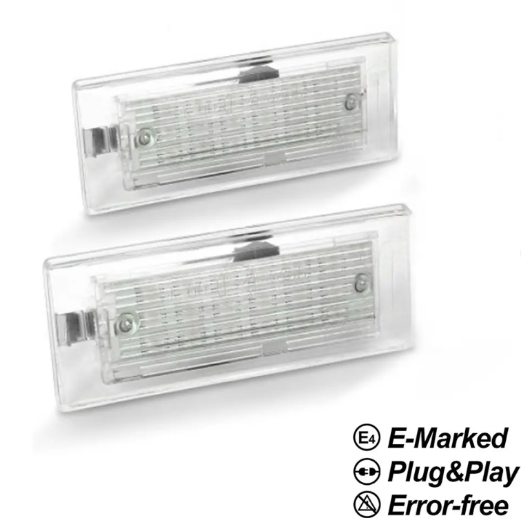 LED license lights BMW X3 E83 / X5 E53