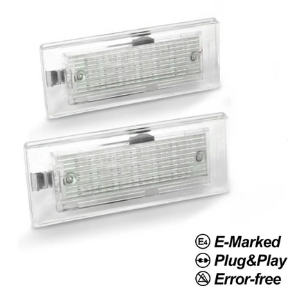 LED license lights BMW X3 E83 / X5 E53