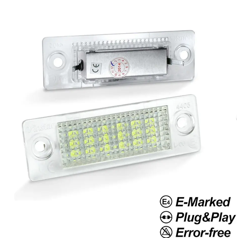 LED-nummerskyltsbelysning för VW T5 / T5.1 / T6