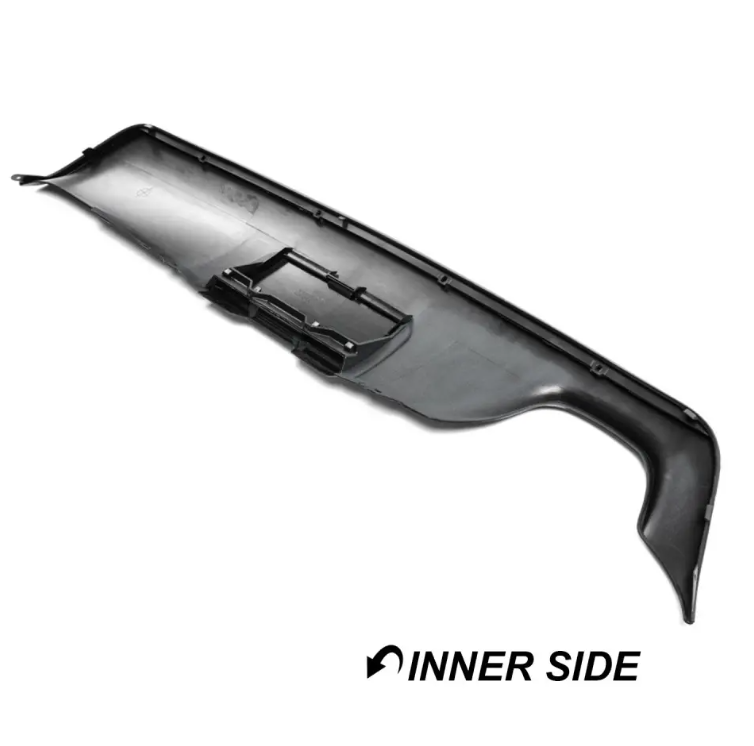 M-Pack Diffuser för bakre stötfångare för BMW E60 / E61, med towing hook cover