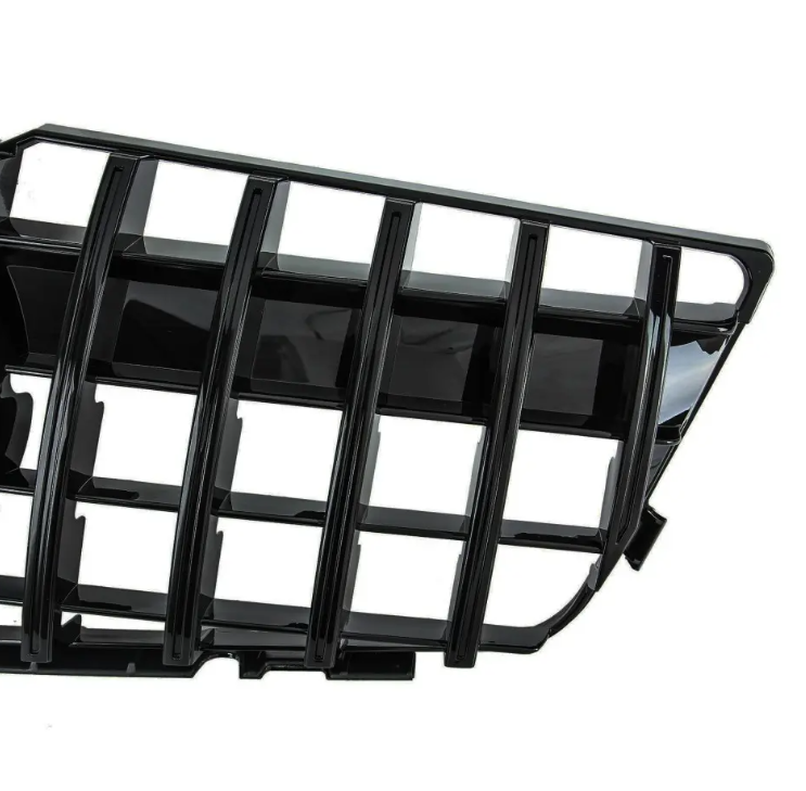 Frontgrill för Mercedes-Benz GLK X204 (08-12), blank svart