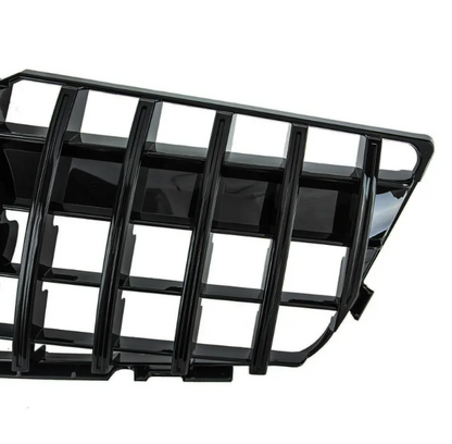 Frontgrill för Mercedes-Benz GLK X204 (08-12), blank svart