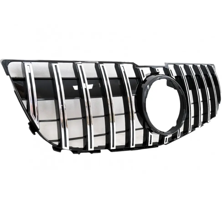 Frontgrill för Mercedes-Benz GLK X204 (12-15), svart + krom