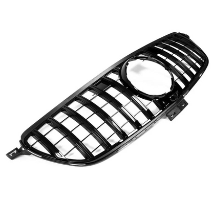 Frontgrill för Mercedes-Benz GLE C292 coupé (15-19), blank svart