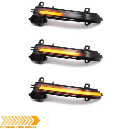 Sequential LED Spegelblinkers för BMW F30 / F31 / F34 (11-18), röktonad