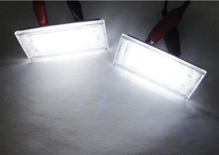 LED-nummerskyltsbelysning för BMW E46 sedan / touring (98-05)
