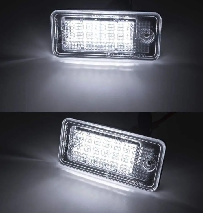 LED-nummerskyltsbelysning för Audi A3 8P (03-08)