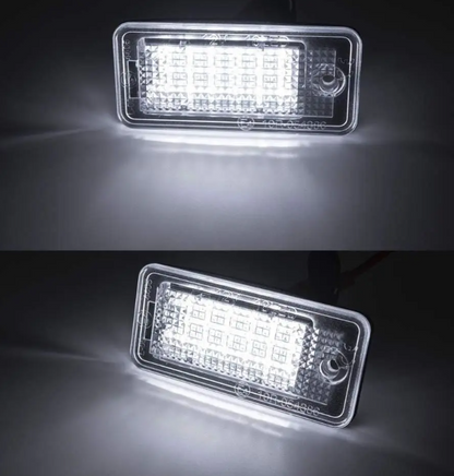 LED-nummerskyltsbelysning för Audi A3 8P (03-08)