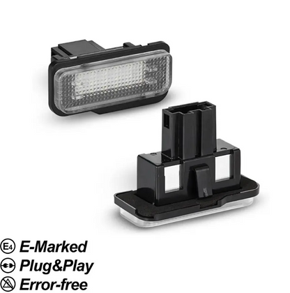 LED-nummerskyltsbelysning för Mercedes-Benz S203 (04-09)
