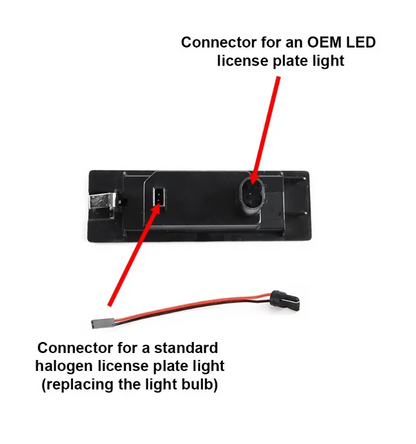 LED-nummerskyltsbelysning för BMW E81 / E87 (04-11)