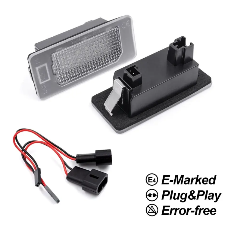 LED-nummerskyltsbelysning för BMW E82 / E88 (07-13)