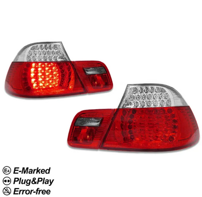 LED Bakljus för BMW E46 (99-03) coupé, klar