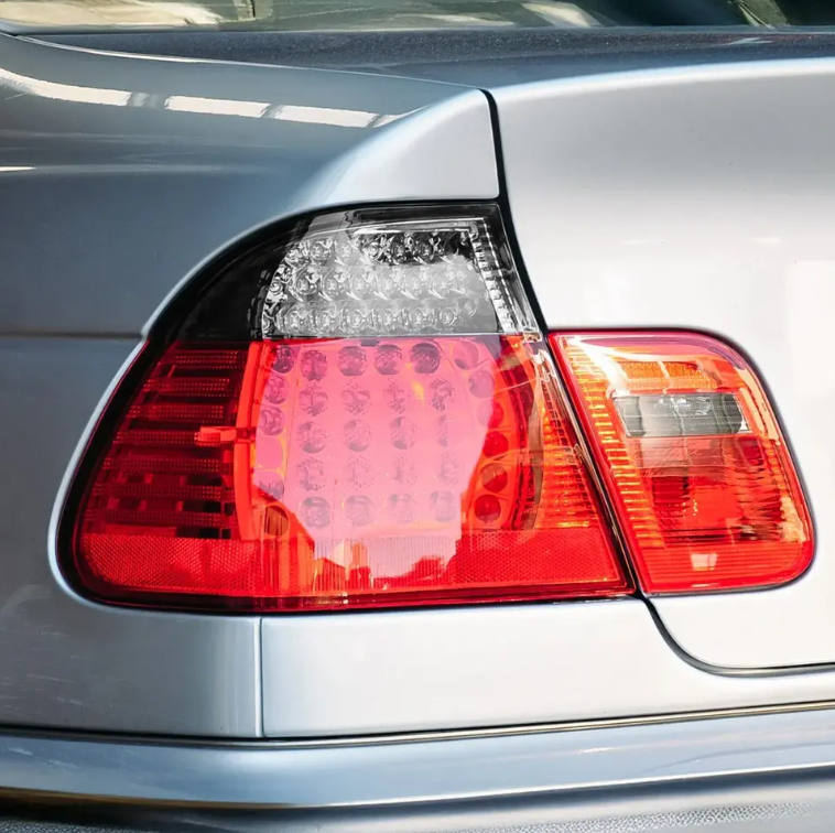 LED Bakljus sats för BMW E46 (01-05) Sedan, röktonad