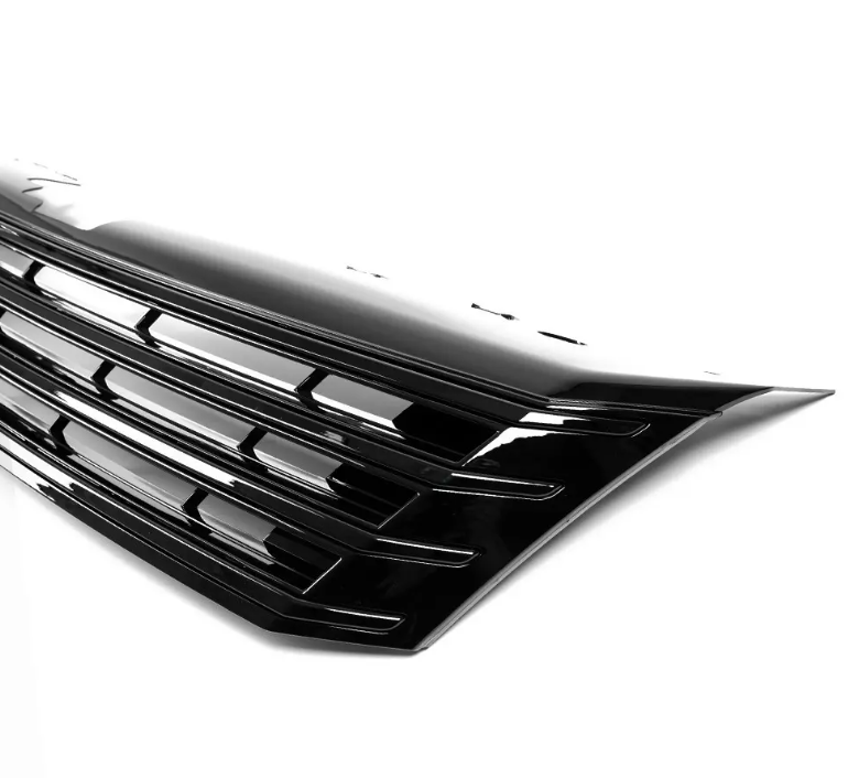 Emblemlös grill för VW Passat B7 (10-15), blank svart