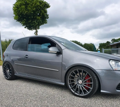 GTI-stil Sidokjolar sats för VW Golf MK5 (03-09)