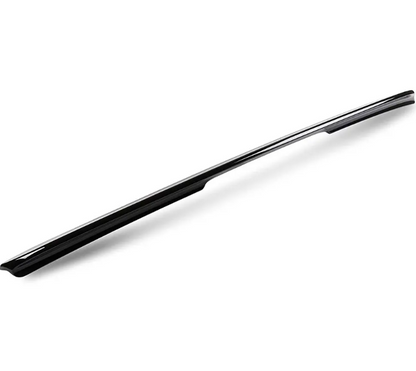 E63 stil Bakluckespoiler för Mercedes W211, blank svart