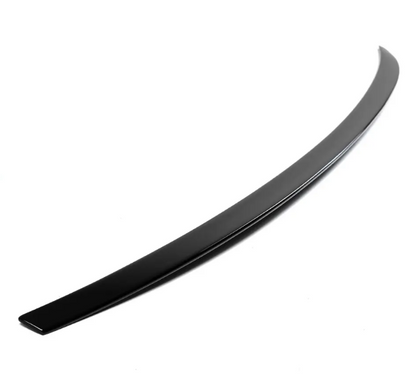 Bakluckespoiler för Audi A6 C6 sedan (04-11), blank svart