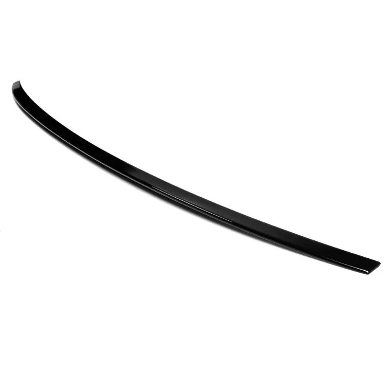 Bakluckespoiler för Audi A6 C6 sedan (04-11), blank svart