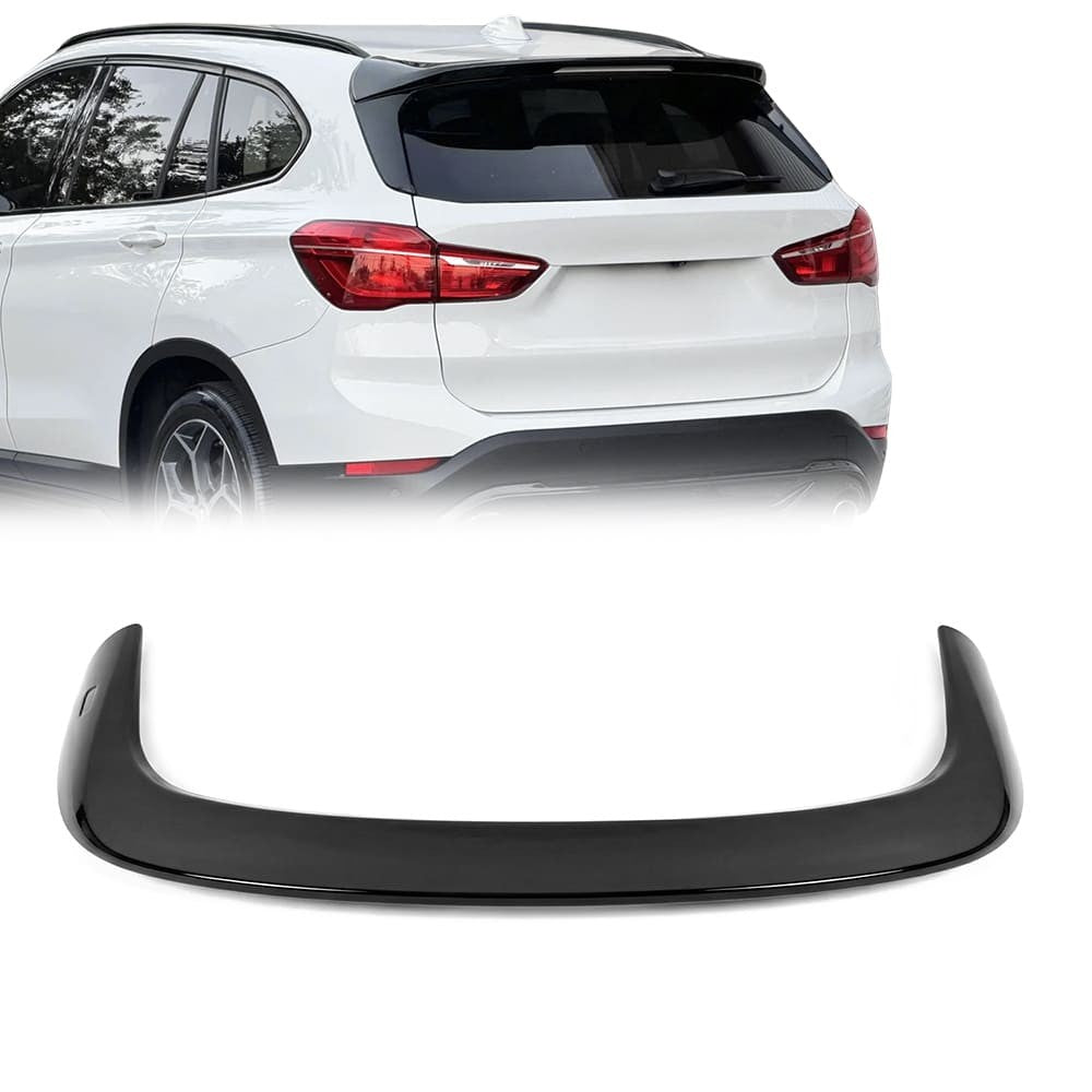 AC-stil Takspoiler för BMW X1 F48 (15-22), blank svart