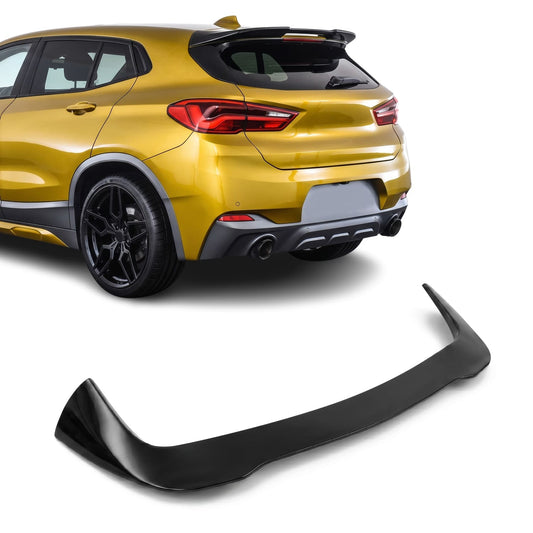 AC-stil Takspoiler för BMW X2 F39 (17-23), blank svart