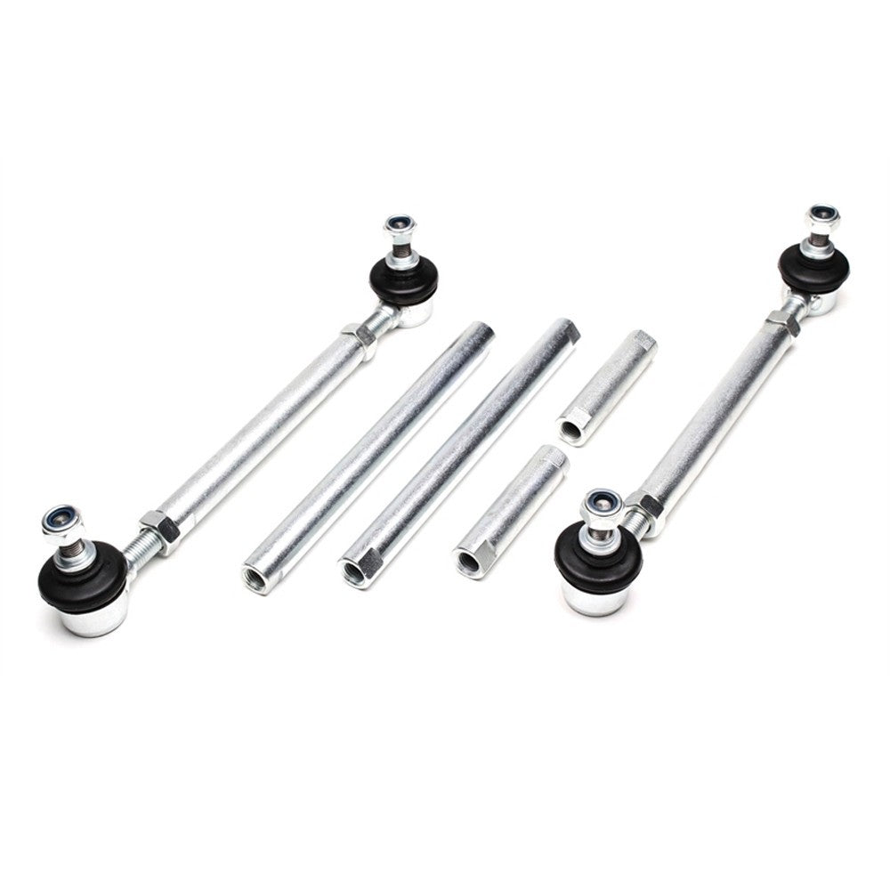 Adjustable Stabilizer drop Links sats för BMW E46 / E90 / E91 / E92 / E93 modeller