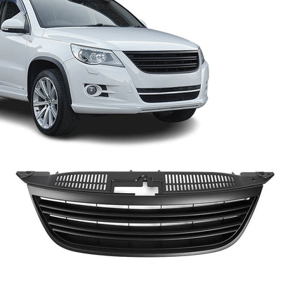 Badgeless grill för VW Tiguan (07-11), svart