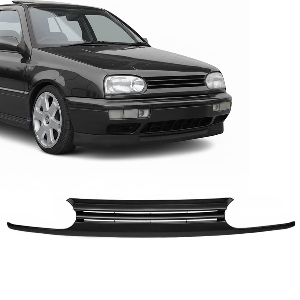 Emblemlös grill för VW Golf MK3 (91-98)