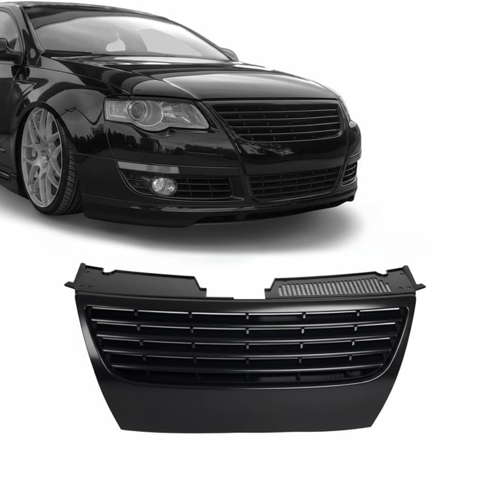 Emblemlös grill för VW Passat B6 3C (05-10)