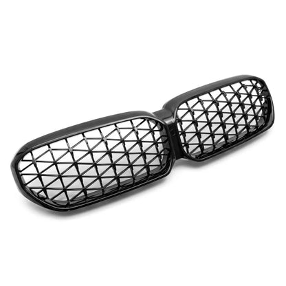 Diamant Njurar för BMW G30 / G31 / F90 LCI (20-23), blank svart