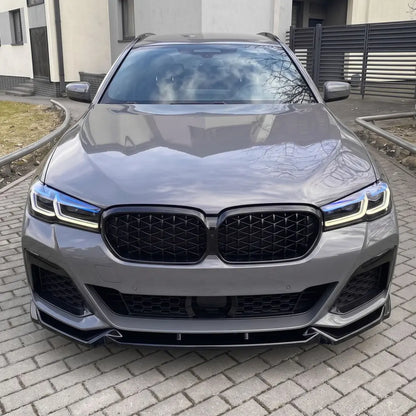 Diamant Njurar för BMW G30 / G31 / F90 LCI (20-23), blank svart