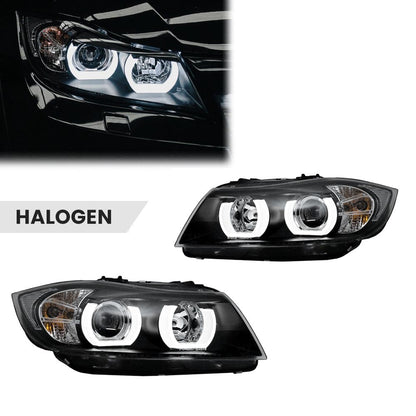 DTM stil Strålkastare sats för BMW E90 / E91 Halogen (05-11)