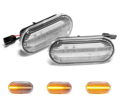 Dynamiska LED-sidoblinkers för VW T5 (03-09), vit