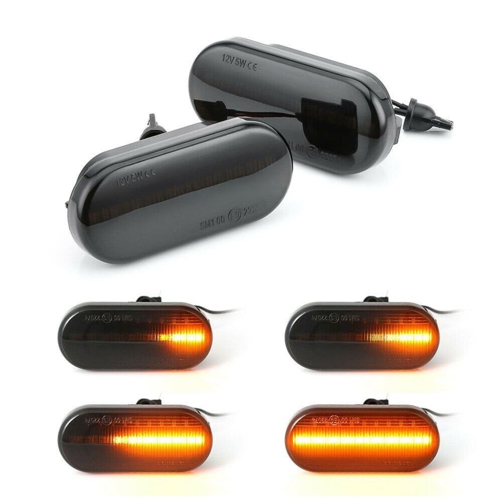 Dynamiska LED-sidoblinkers för VW T5 / T5.1 (03-15), röktonad