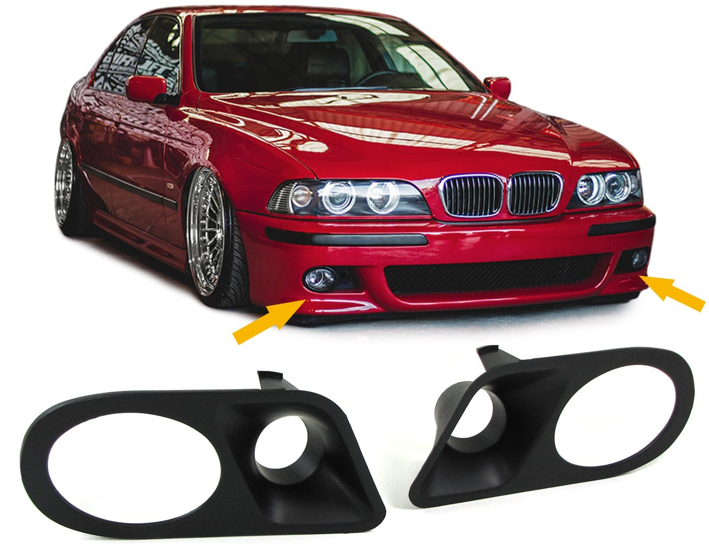 Dimljus Skydd L+R för BMW E39 (M5 / M-Tech)