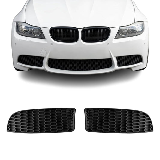 Dimljus Delete Grill / Skydd sats för BMW E90 / E91 / E92 / E93 med M3-stil stötfångare