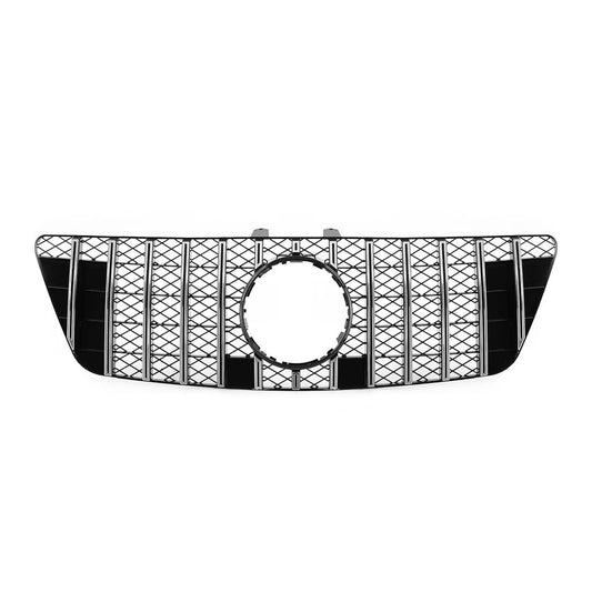 GT R Panamericana Frontgrill för Mercedes-Benz ML W164 (08-11), svart + krom