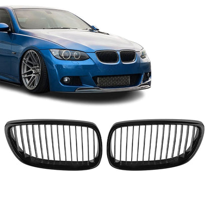 Främre njurar för BMW E92 / E93 (06-10), blank svart