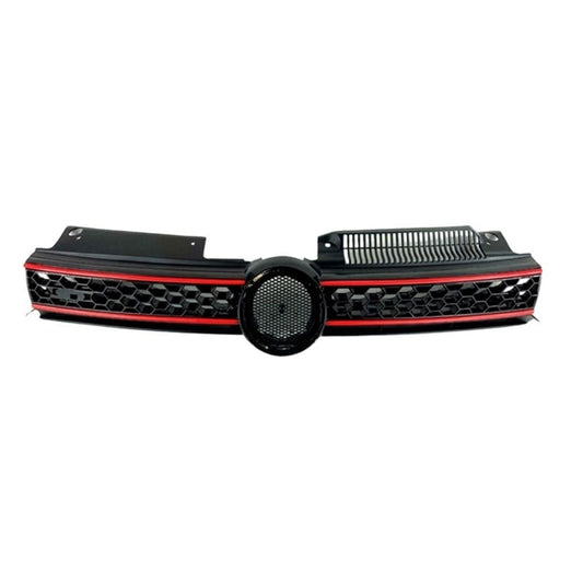 GTI-stil Frontgrill för VW Golf MK6 (08-13)